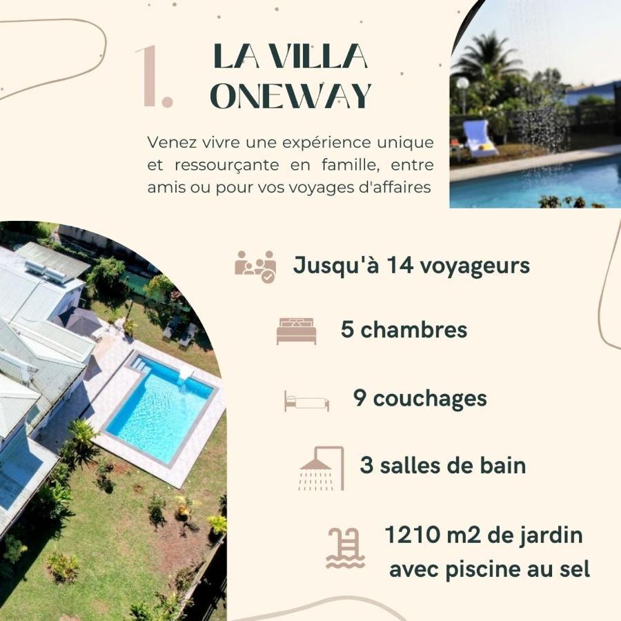 Villa Oneway, Piscine Privee, Classee 3 Etoiles Sainte-Rose